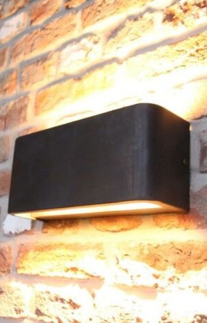 Vanno large Zwart/bruine finish