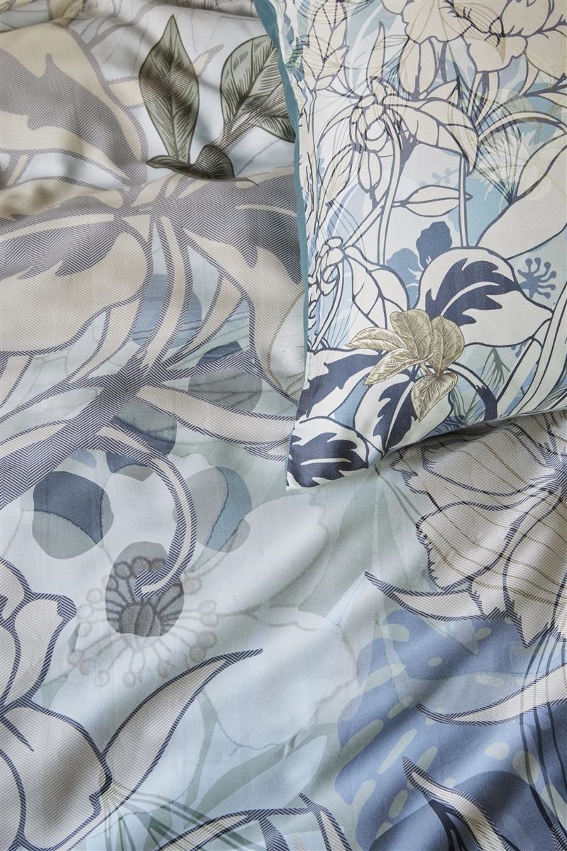 Kardol by BeddingHouse Nobile - 155 x 220 cm - Blue Grey 326452