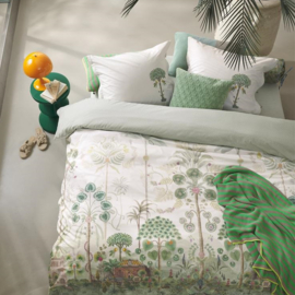320489 Pip Studio Panoramico Dekbedovertrek Off-white 200x200/220 cm – Luxe Katoen, Elegant Dessin, Dubbelzijdig #