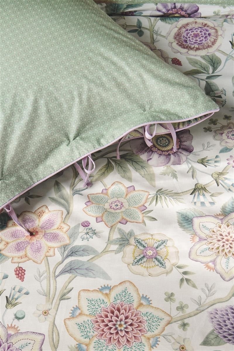 Pip Studio Viva Las Flores - 240 x 200/220 cm - White 320841