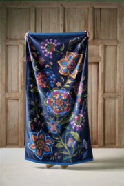Pip Studio Viva la Vida Beachtowel - 100 x 180 cm - Dark Blue 329676