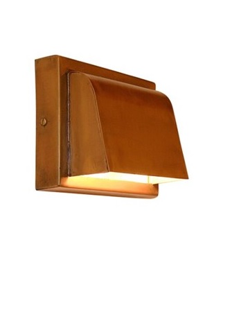 Pretori Buitenlamp koper Frezoli