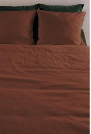 At Home dekbedovertrek by Beddinghouse Easy - 155x220 cm - Brown 219069 @!