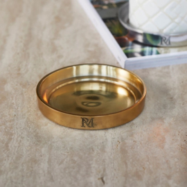 RM Maxime Candle Platter gold L riviera maison 570630