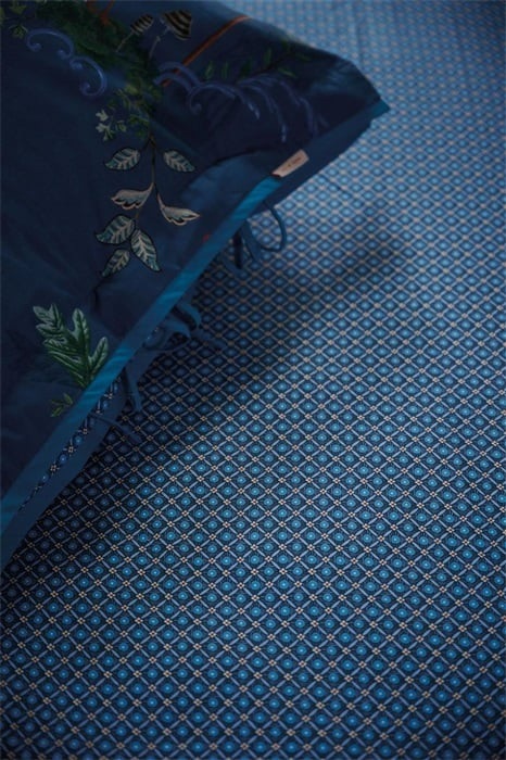Pip Studio Startile Fitted Sheet - 100 x 200 cm - Dark Blue 225571