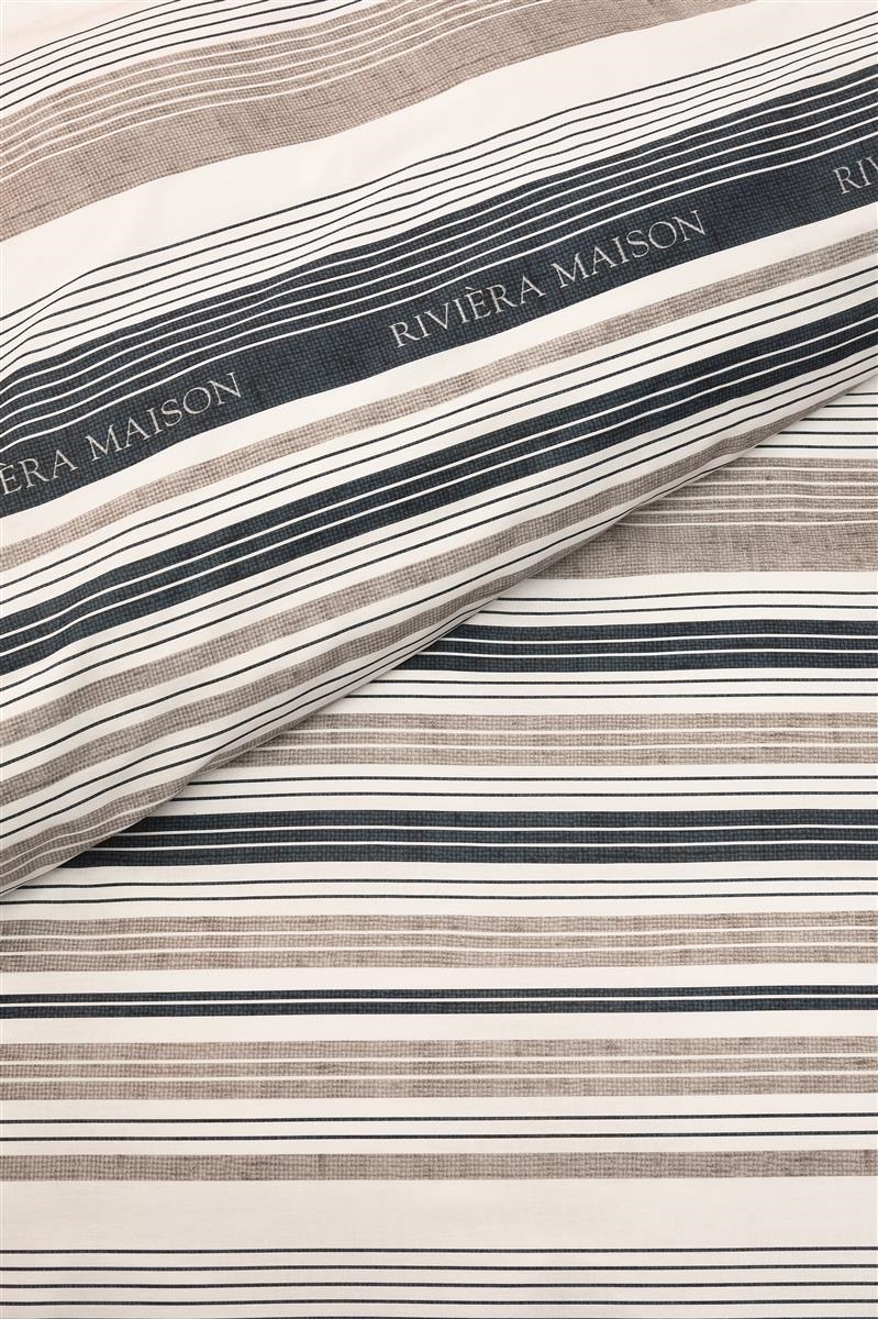 Riviera Maison Sturdy Stripe - 135 x 200 cm - Navy 321421 !