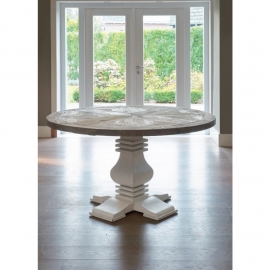 Crossroads Round Dining Table 140 cm Riviera Maison 215380 