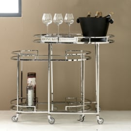 Crosby Street Bar Cart S/2 461670 riviera maison