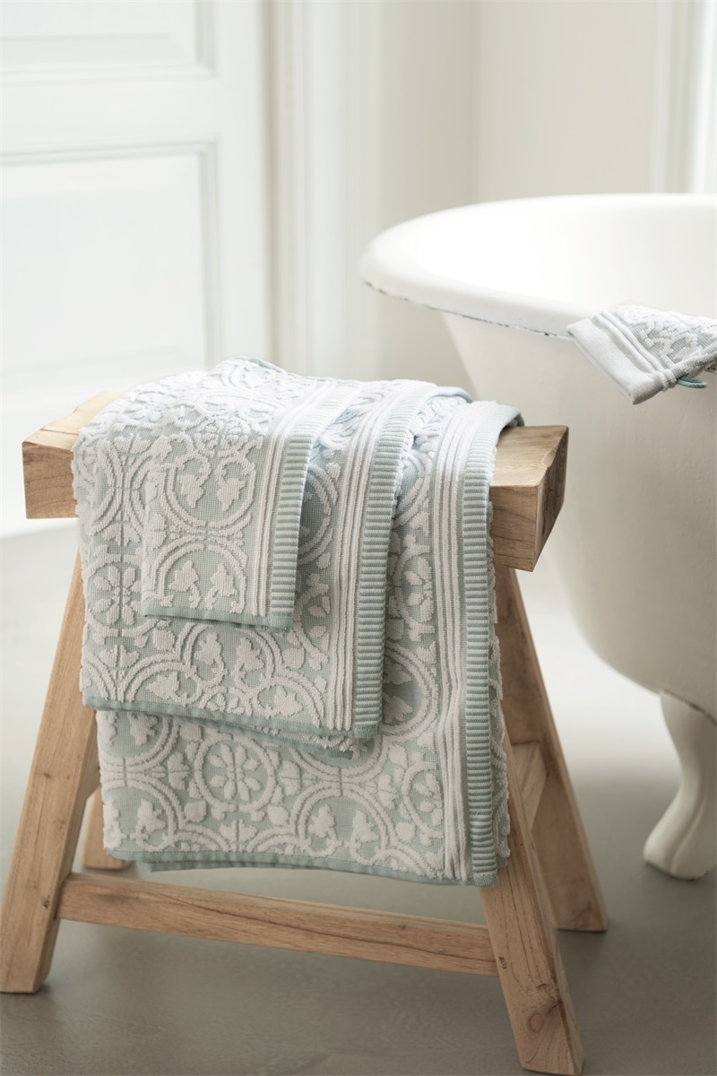Pip Studio Tile de Pip - washandje 16 x 22 cm - Light Blue 236319