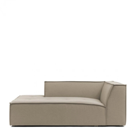 Bellagio Outdoor Chaise Longue Left, sunbrella source, oak 7319005