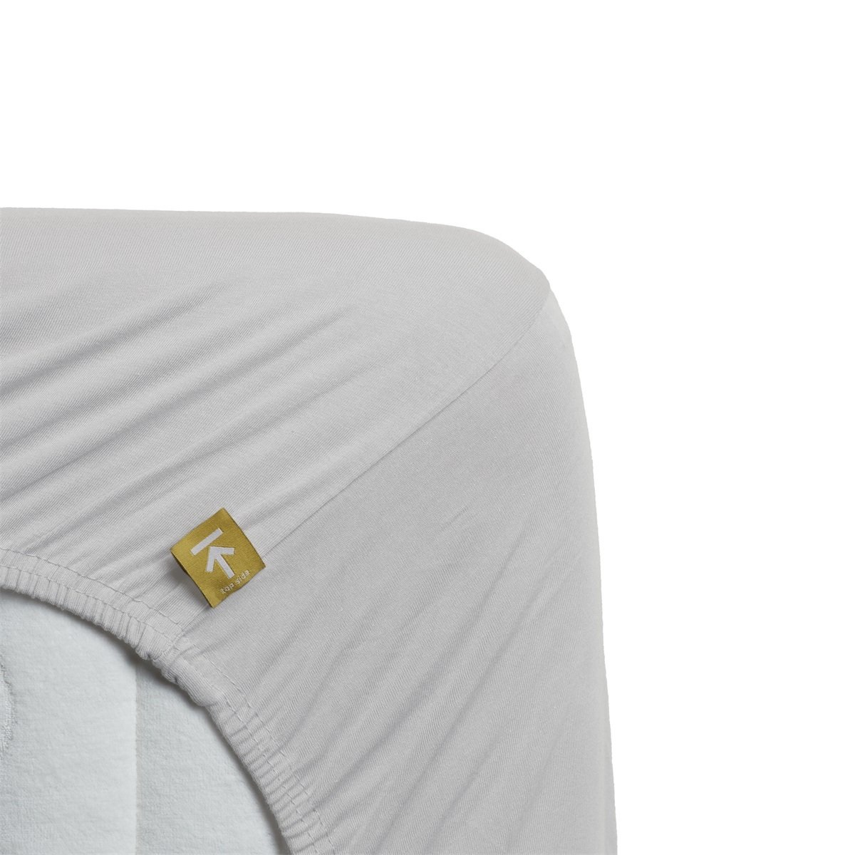Beddinghouse Jersey Fitted Sheet -  hoeslaken 120 x 200/220 cm - Light Grey 325005