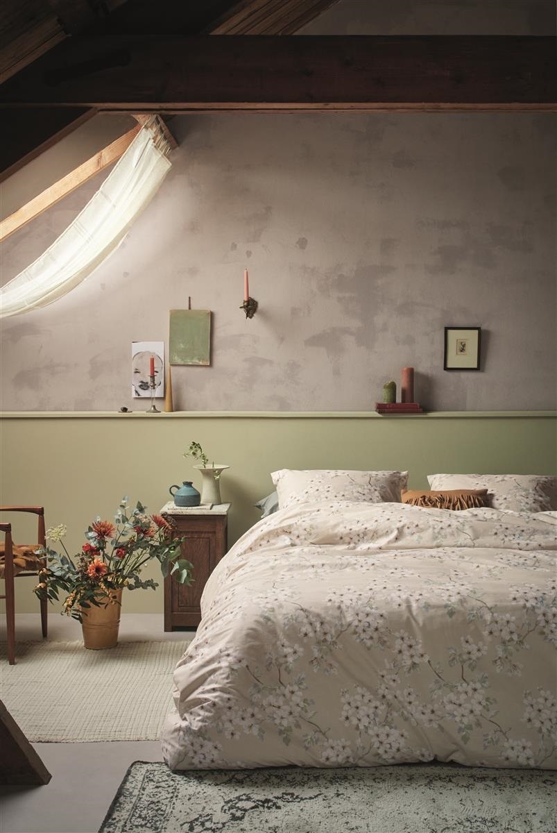 DE i2/ Beddinghouse Blooming Flowers - 155 x 220 cm - Sand 326660