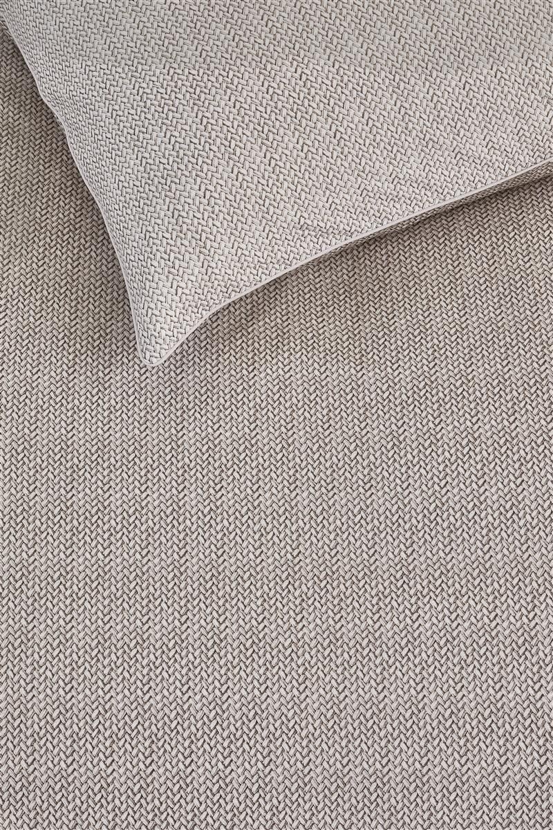 Riviera Maison dekbedovertrek Twisted - 240 x 200/220 cm - Sand 329846