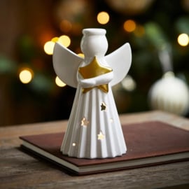 Sparkling StarAngel Tealight Holder riviera maison