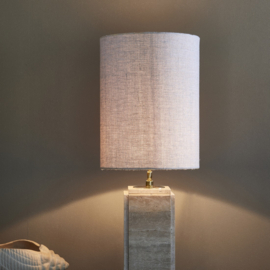 Linen Cylinder Lampshade flax 30x40 - 559480