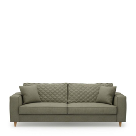 Kendall Sofa 3,5 Seater, oxford weave, forest green Riviera Maison 4345003