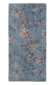 Pip Studio Secret Garden - handdoek 70 x 140 cm - Blue 278605!!