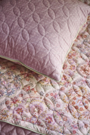 Pip Studio El Bordado Quilted Cushion - 50 x 50 cm - Pink 320995