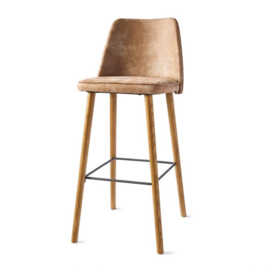 Vegas Bar Stool, pellini, camel Riviera Maison 4260002