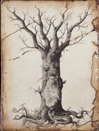 T 125 Medieval Tree of Life Sid Dickens tegel bij Jolijt