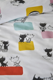 Beddinghouse x Fiep Amsterdam Vrienden - 100 x 135 cm - Multi 250047