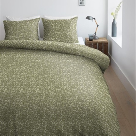 groen Ambiante dekbedovertrek Harley - 135 x 200 cm 233058 #