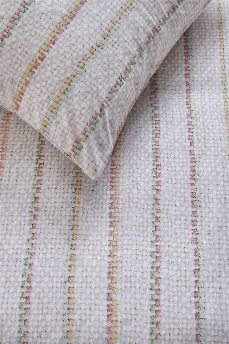 DE Beddinghouse Soft Lines - 155 x 220 cm - Off-white 279338