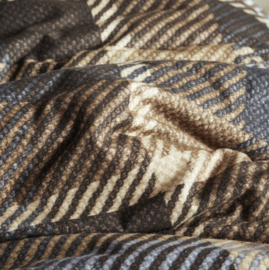 DE Beddinghouse dekbedovertrek jolijt Brett - 135 x 200 cm - Grey 279596