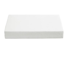 Ambiante Jersey Fitted Sheet - 90 x 200 cm Hight: 30 cm - White 149394