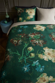 Grün  Bettbezug Peonies  - 140x200/220!!!