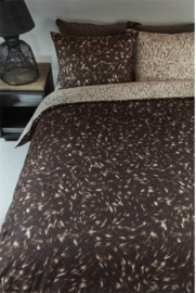 Riviera Maison dekbedovertrek Fauxy Fur - 140 x 200/220 cm - Brown 248840&