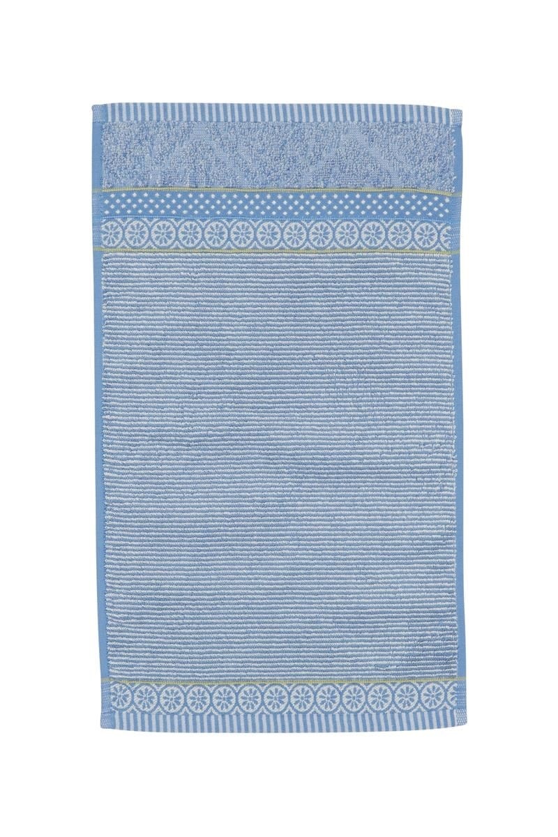 Pip Studio Soft Zellige - gastendoekje 30 x 50 cm - Blue Grey 320903