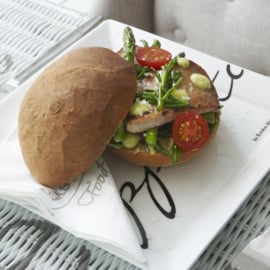 Buon Appetito Square Plate 22x22 164960 riviera maison pre order half okt