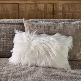 Stelvio Faux Fur Pillow Cover 50x30 riviera maison 584450