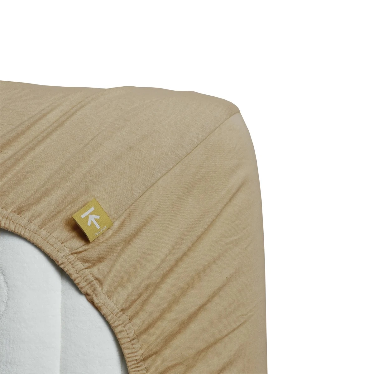 Beddinghouse Jersey Fitted Sheet - 90 x 200/220 cm - Camel 321005