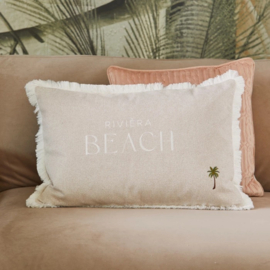 Kussenhoes Beach Palm Tree riviera maison 576280