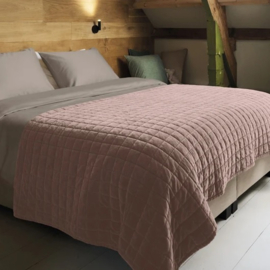 Beddinghouse Cosy throw- 260 x 260 cm - Peach 341846*