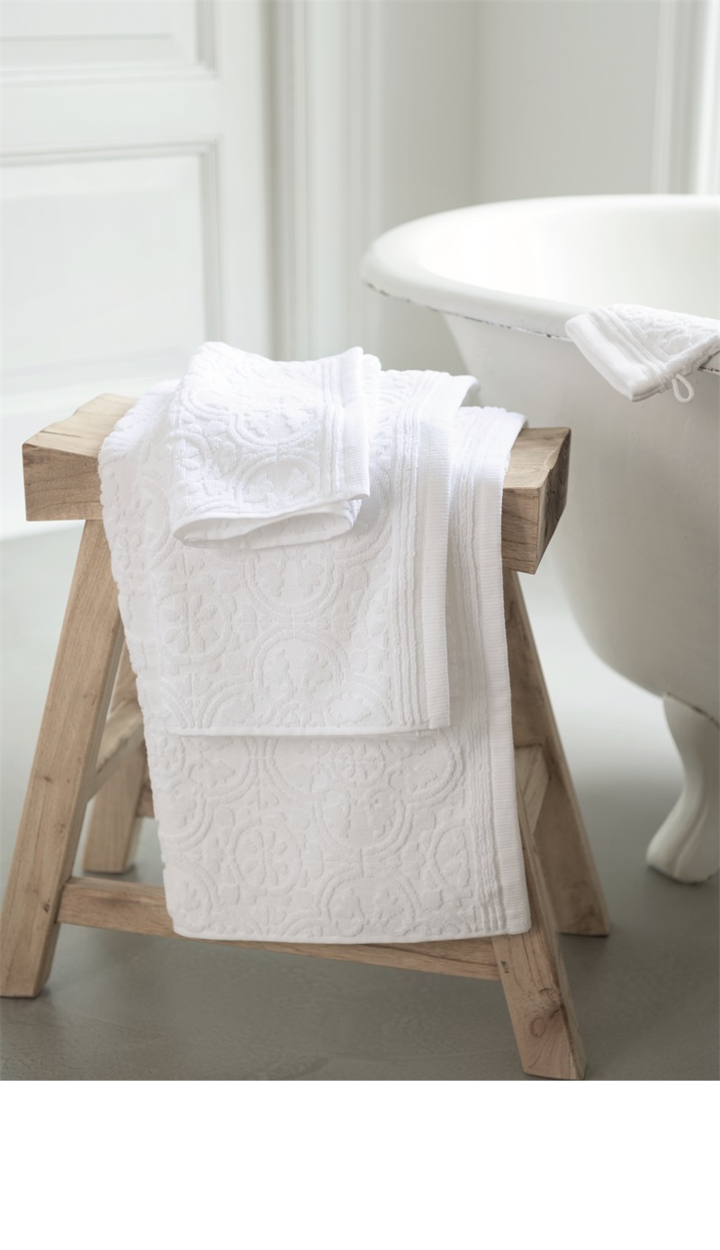 Pip Studio Tile de Pip - washandje 16 x 22 cm - White 236312
