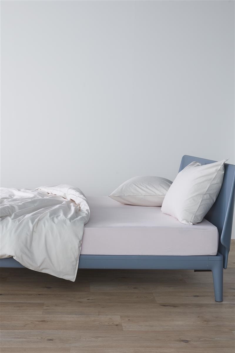 Beddinghouse Jersey Fitted Sheet - 160 x 200/220 cm - Soft Pink 160171