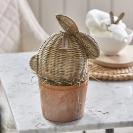 Beeld Rustic Rattan Easter Bunny riviera maison