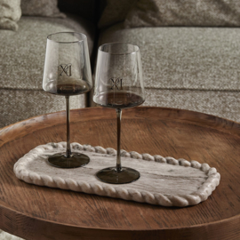 Ribani Marble Twisted Tray RM 40x20 598700 (Pre order)