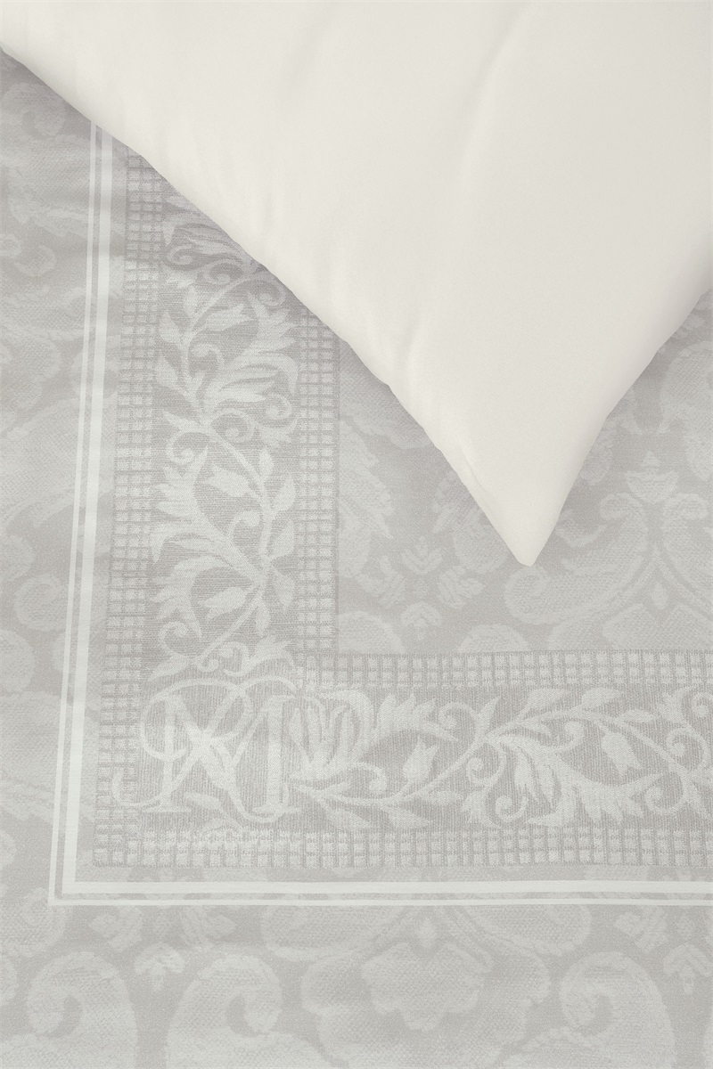 a1/ Riviera Maison dekbedovertrek Ornaments - 240 x 200/220 cm + 2x 60 x 70 cm - Sand 333092