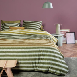 239365 Beddinghouse Dekbedovertrek Misha – 135x200 cm – Groen – Katoen