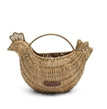 Rustic Rattan Lovely Chicken Basket 573850