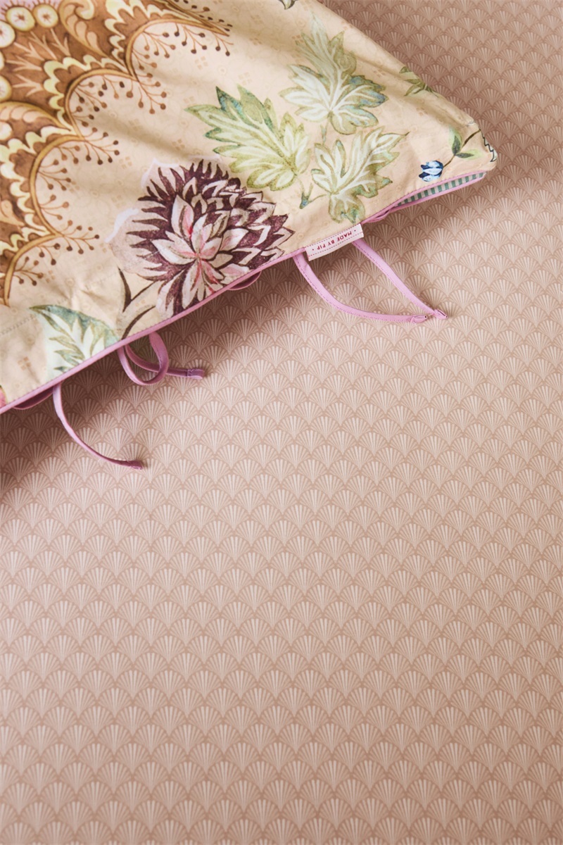 Pip Studio Scala Fitted Sheet - 90 x 200 cm - Coral 256336