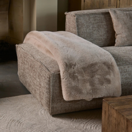 Heather Alba Faux Fur Throw 180x130 riviera maison 584540