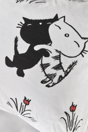 Beddinghouse x Fiep Amsterdam Pim en Pom Lente - 100 x 135 cm - Red 257365