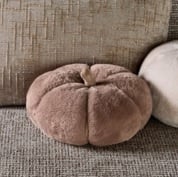 Pumpkin Faux Fur Box Pillow  S riviera maison 585870