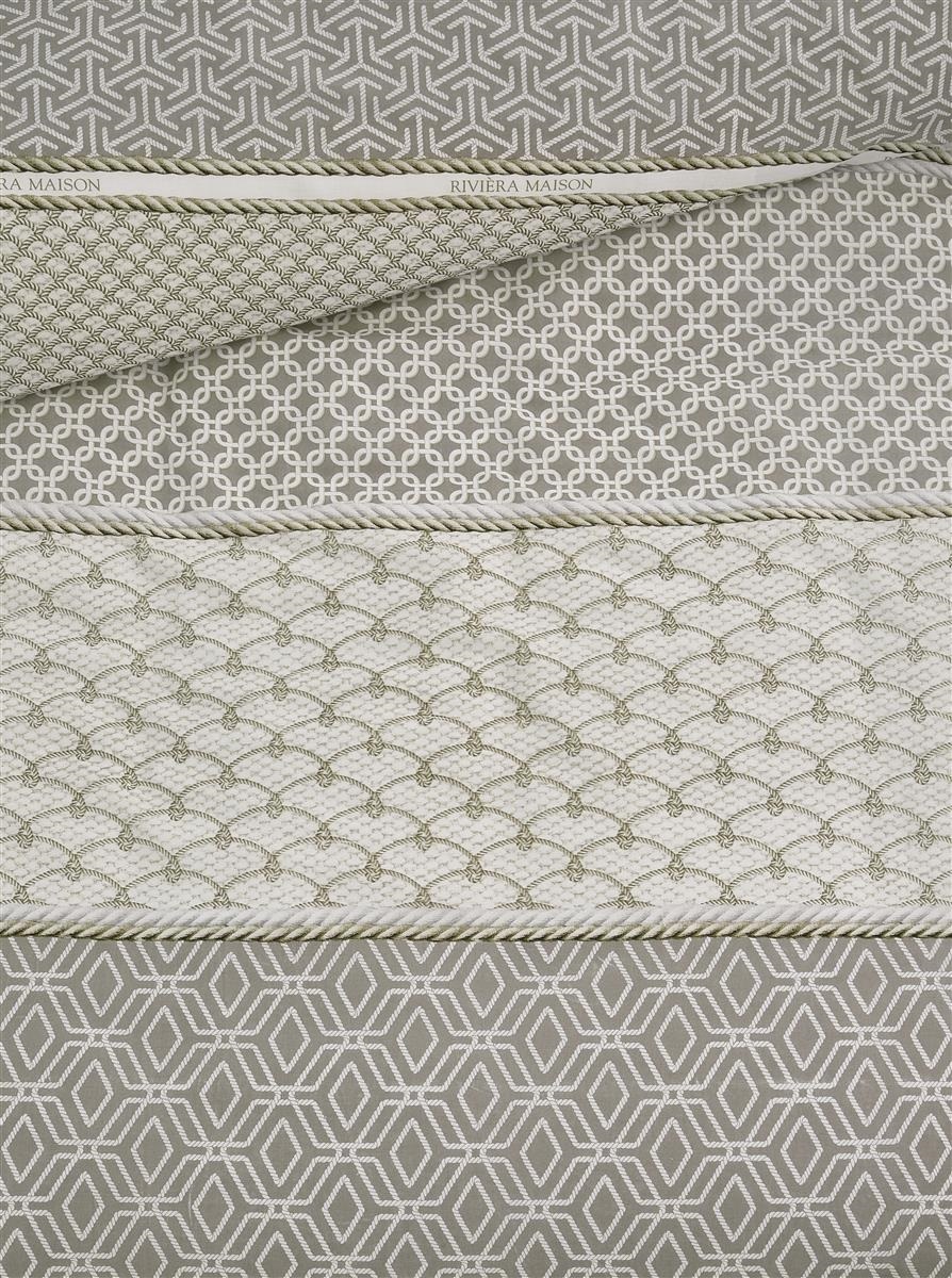 Riviera Maison dekbedovertrek Ropes - 260 x 200/220 cm - Taupe 329829