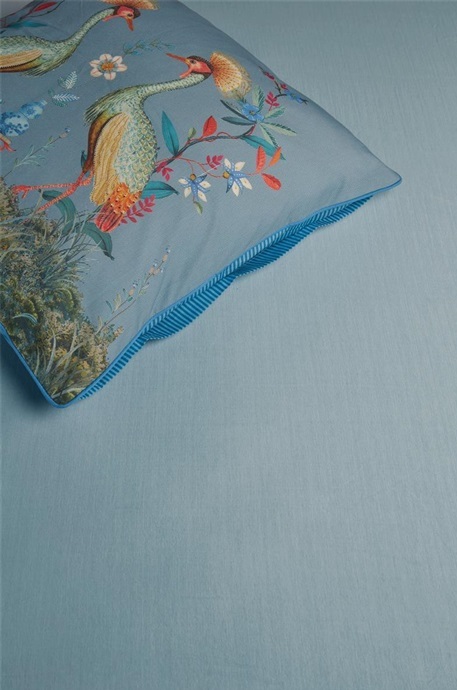 Pip Studio Goodnight by Pip Fitted Sheet - 100 x 200/220 cm - Blue 236660